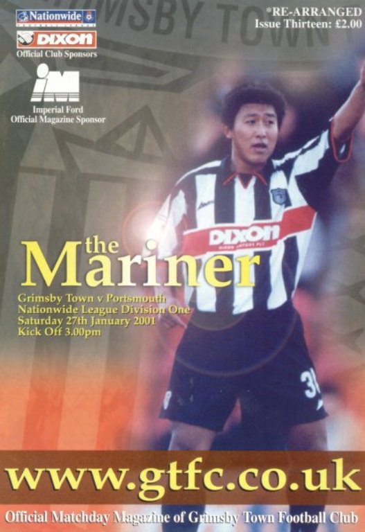 Grimsby Wrap Around Cover 27/1/2001