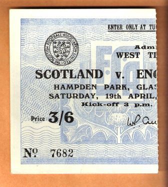 SCOTLAND v ENGLAND