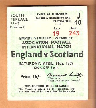 ENGLAND v SCOTLAND