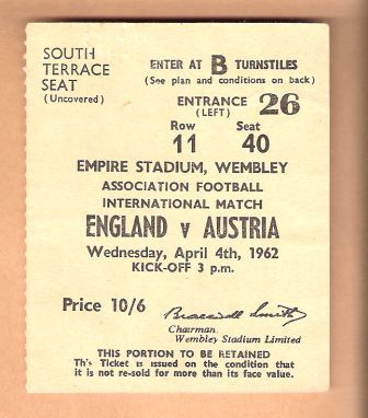 ENGLAND v AUSTRIA