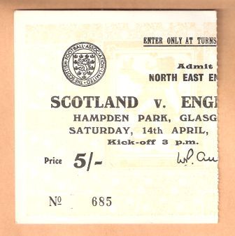 SCOTLAND v ENGLAND
