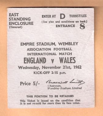 ENGLAND v WALES