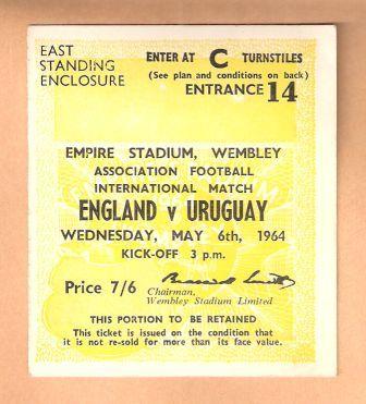 ENGLAND v URUGUAY