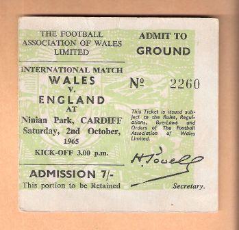 WALES v ENGLAND