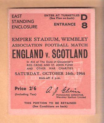 ENGLAND v SCOTLAND