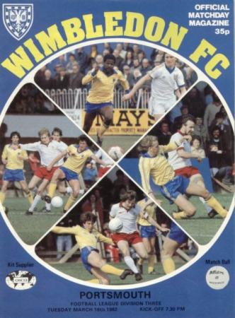 Wimbledon 16/3/1982