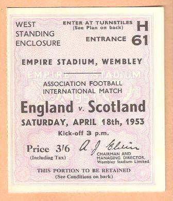 ENGLAND v SCOTLAND