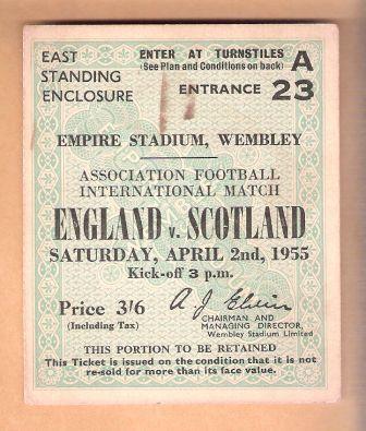 ENGLAND v SCOTLAND