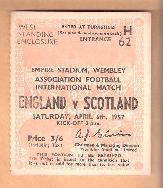 ENGLAND v SCOTLAND