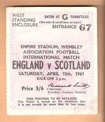 ENGLAND v SCOTLAND