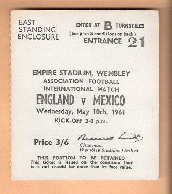 ENGLAND v MEXICO
