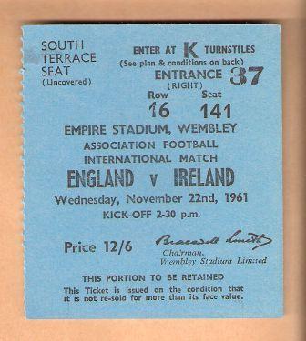 ENGLAND v N.IRELAND