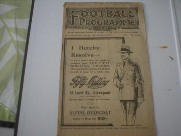 1926 Liverpool V Burnley