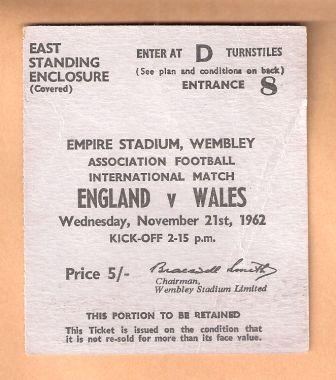 ENGLAND v WALES