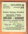 ENGLAND v W.GERMANY