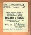 ENGLAND v BRAZIL