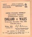 ENGLAND v WALES
