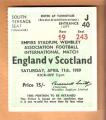 ENGLAND v SCOTLAND